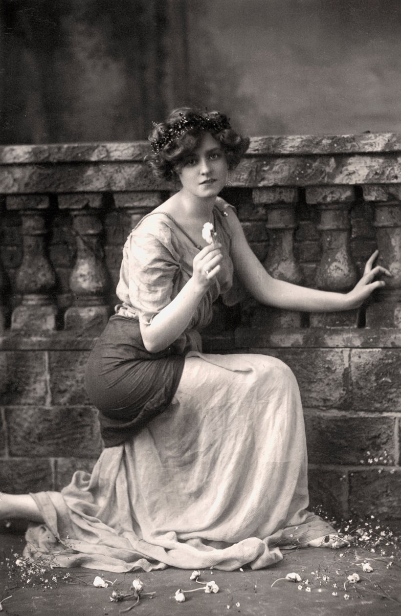 Gabrielle Ray 1883-1973, angielska aktorka, 1900. autorstwa William and Daniel Downey