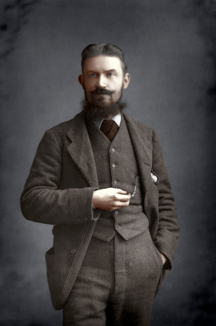 George Bernard Shaw, irlandzki dramaturg, krytyk i Fabian, 1893. autorstwa William and Daniel Downey