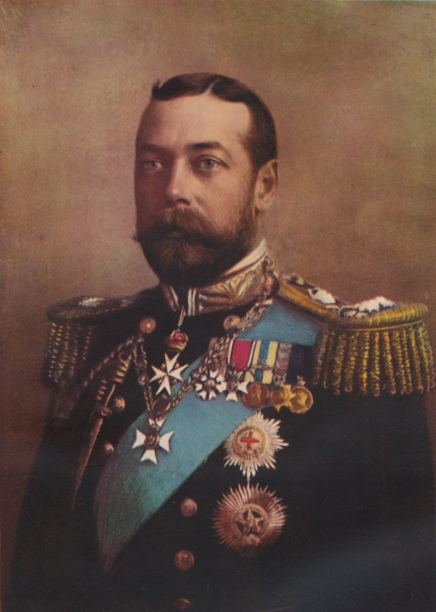 H.M. Król Jerzy V, 1917 autorstwa William and Daniel Downey