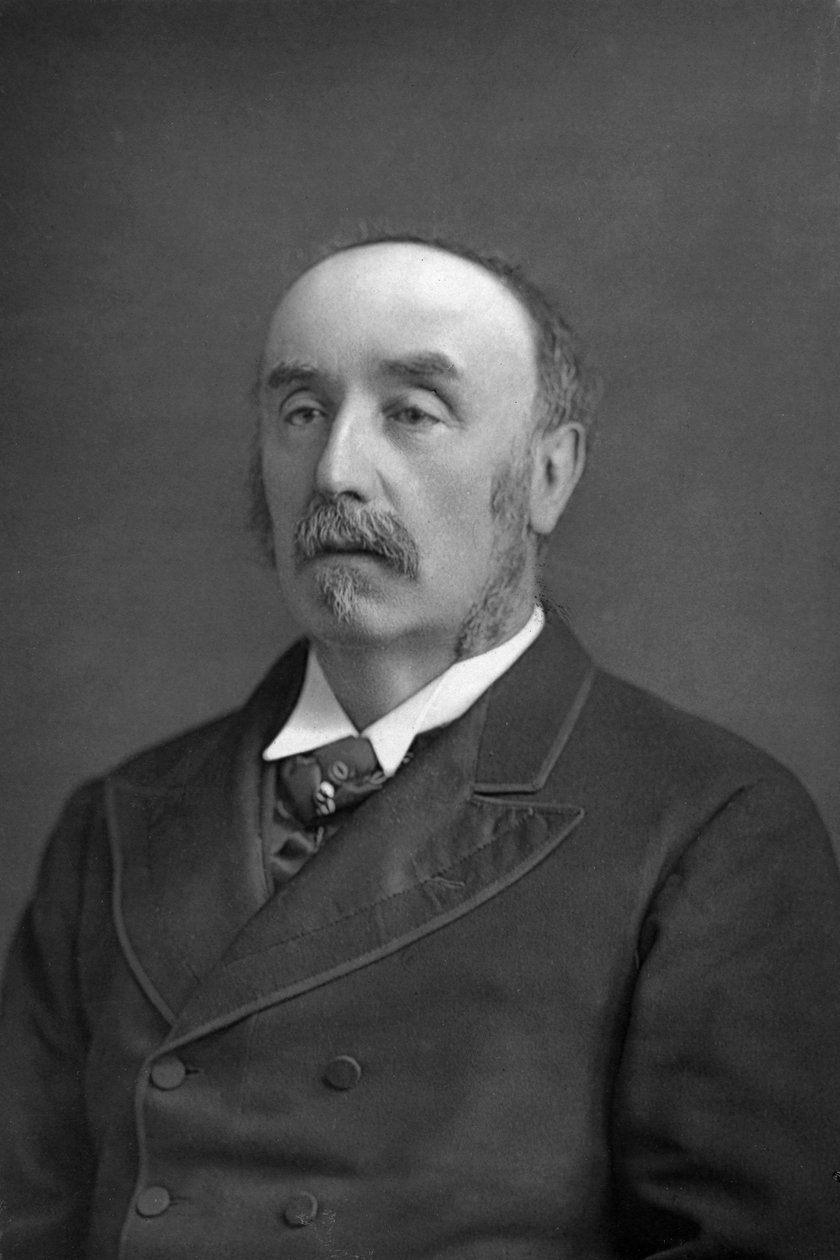 Lewis Morris, brytyjski poeta, 1890. autorstwa William and Daniel Downey