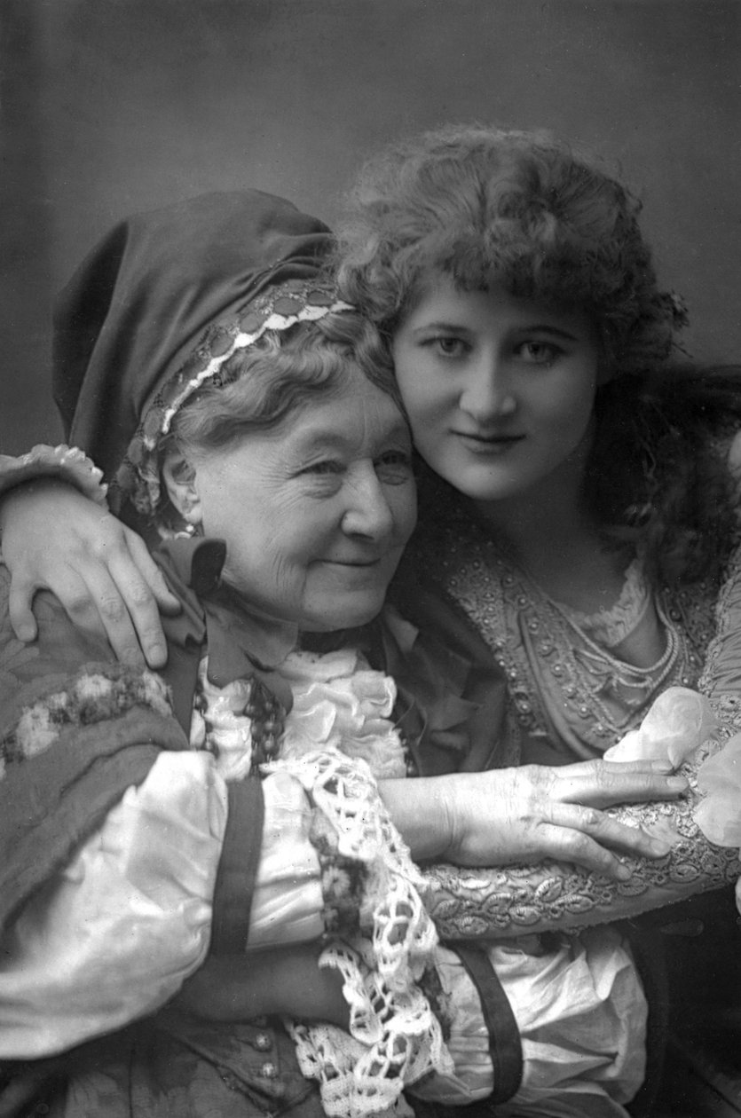 Mary Anderson 1859-1940, amerykańska aktorka teatralna i pani Stirling, 1890. autorstwa William and Daniel Downey