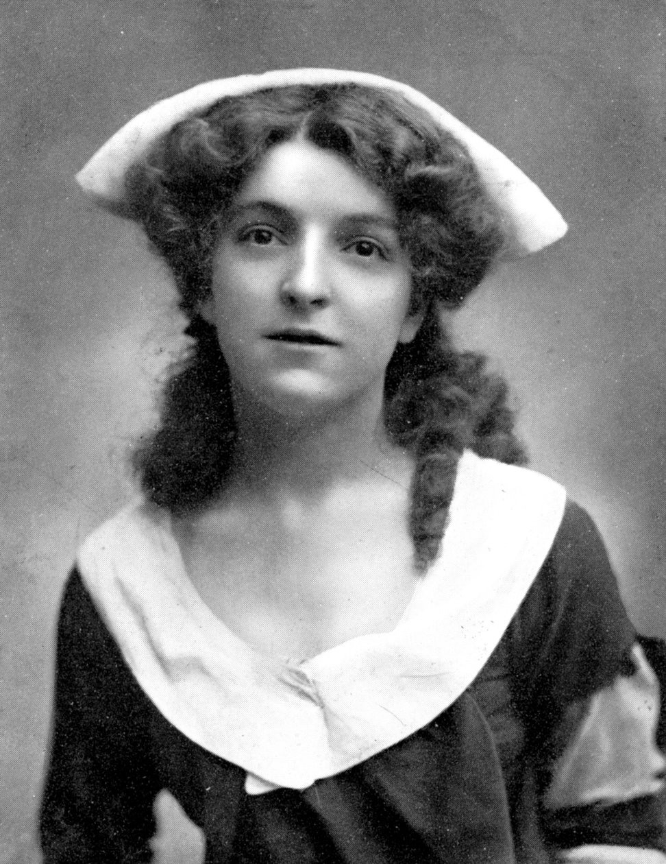 Molly McIntyre 1886-1952, szkocka aktorka, 1905. autorstwa William and Daniel Downey