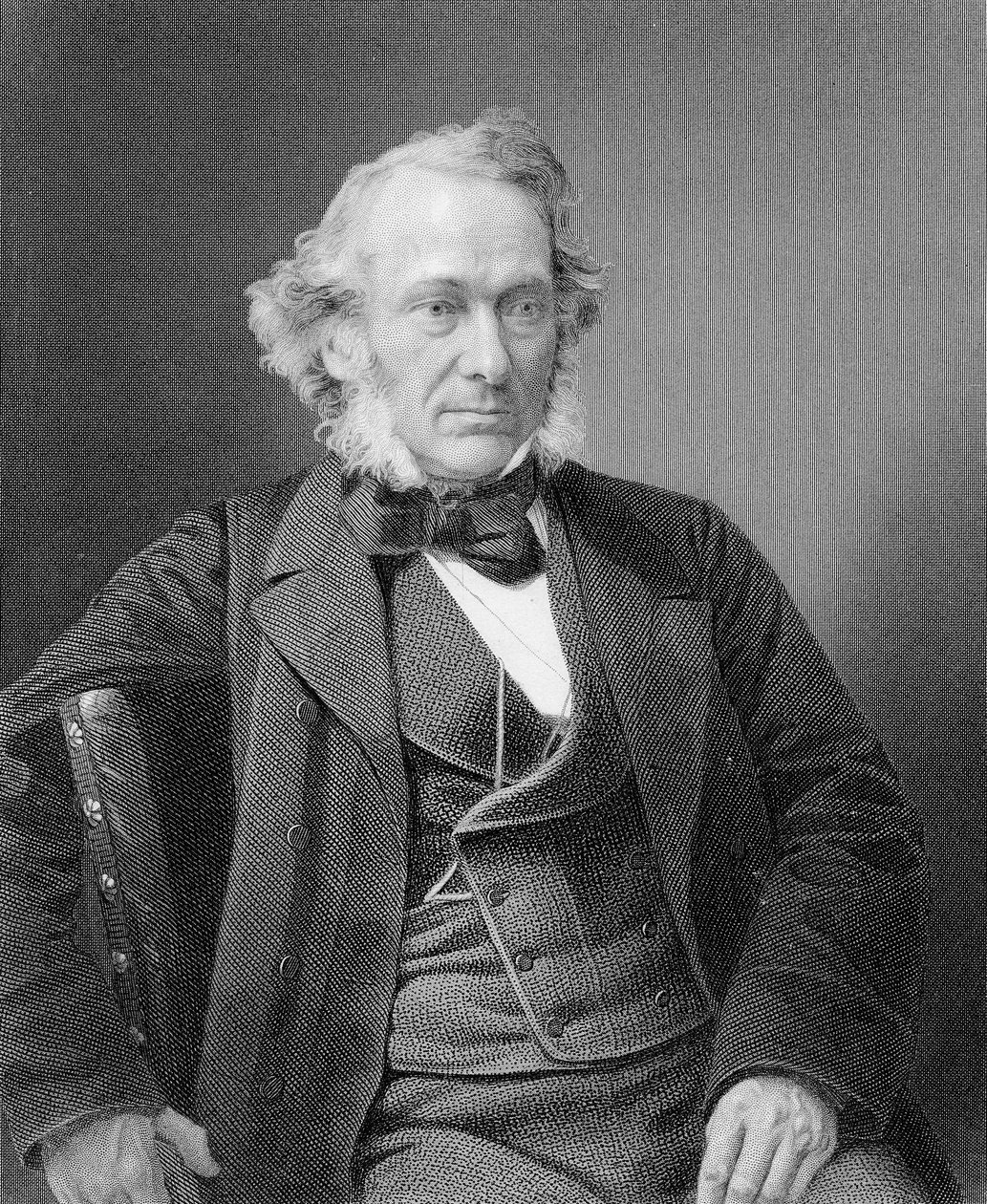 Richard Cobden, grawerowane przez Williama Holla na podstawie fotografii, ok. 1860 r. autorstwa William and Daniel Downey