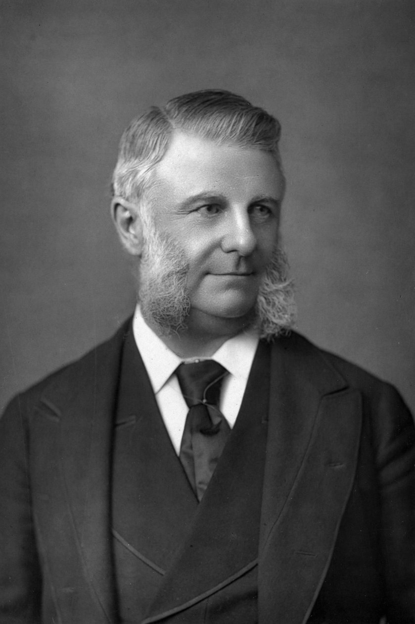 Sir Frederick Augustus Abel 1827-1902, angielski chemik, 1890. autorstwa William and Daniel Downey