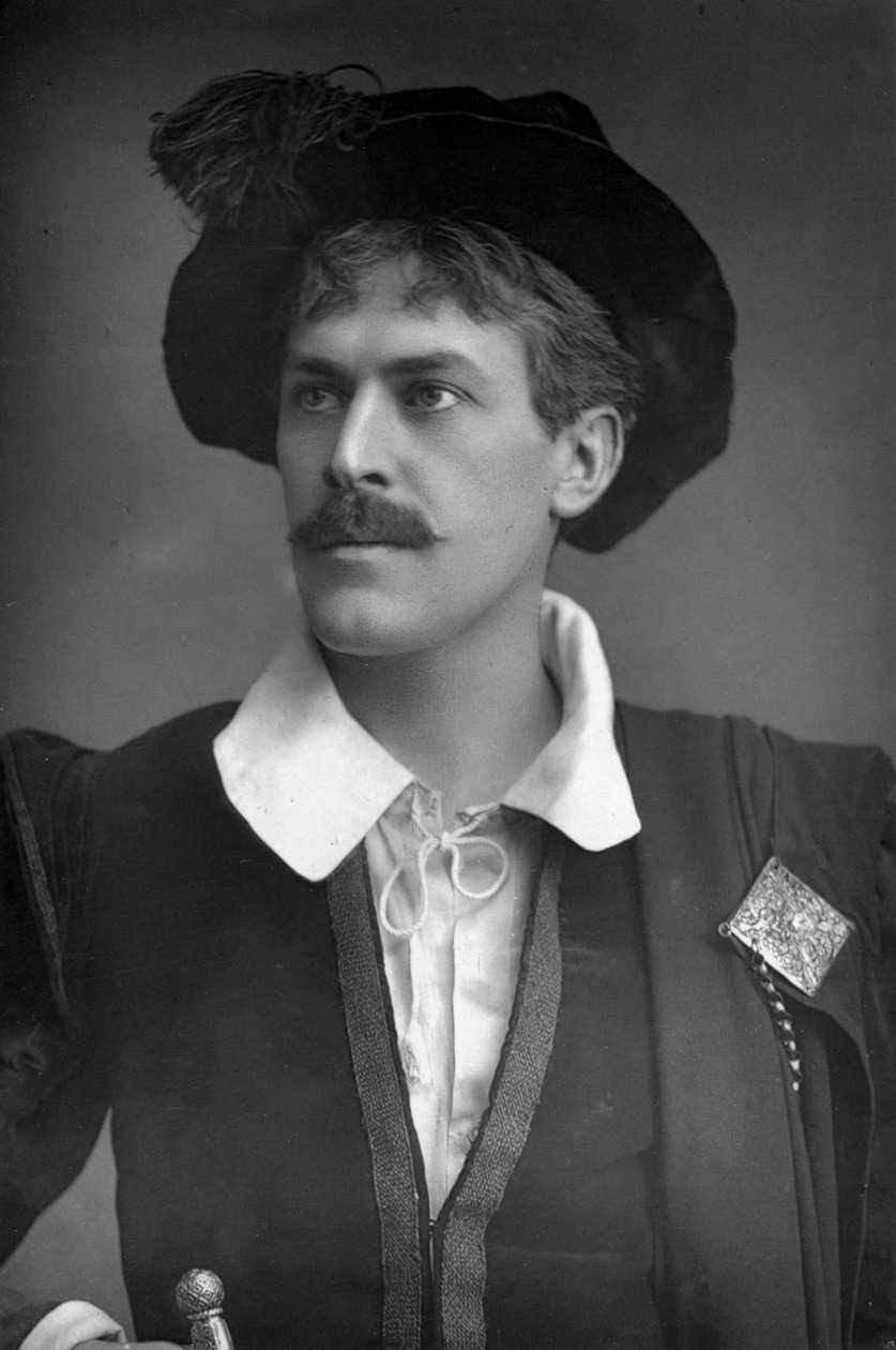 Sir George Alexander 1858-1918, angielski aktor i kierownik teatru, 1893. autorstwa William and Daniel Downey