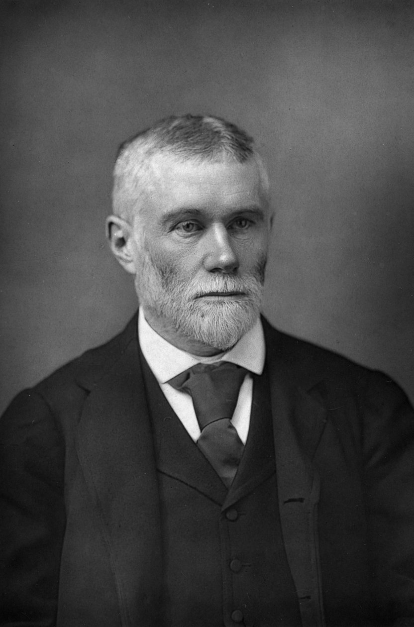 Sir George Otto Trevelyan 1838-1928, brytyjski mąż stanu i pisarz, 1893. autorstwa William and Daniel Downey
