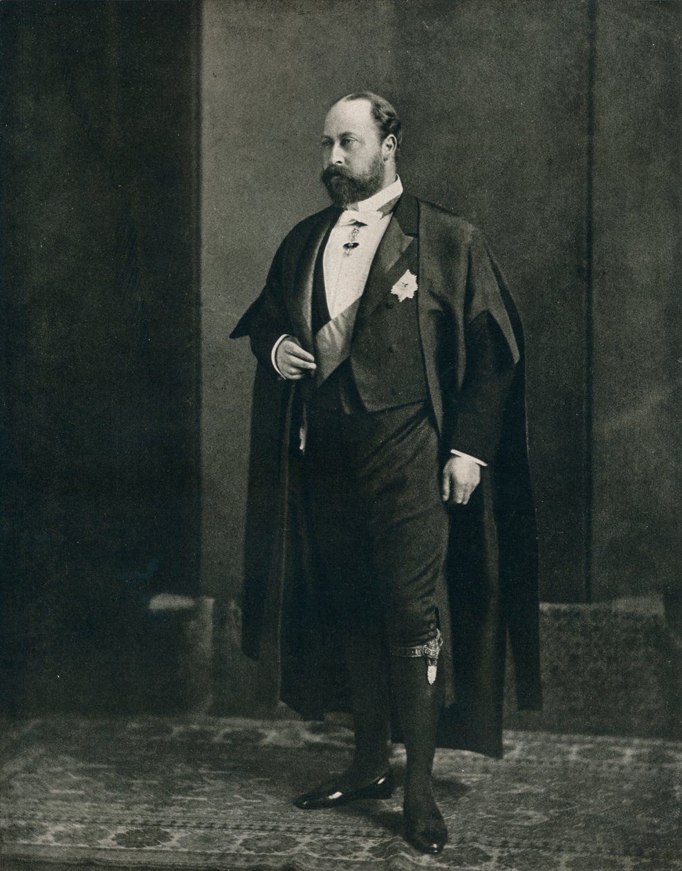 Książę Walii jako ławnik w Średniej Świątyni, 1884 1910 autorstwa William and Daniel Downey