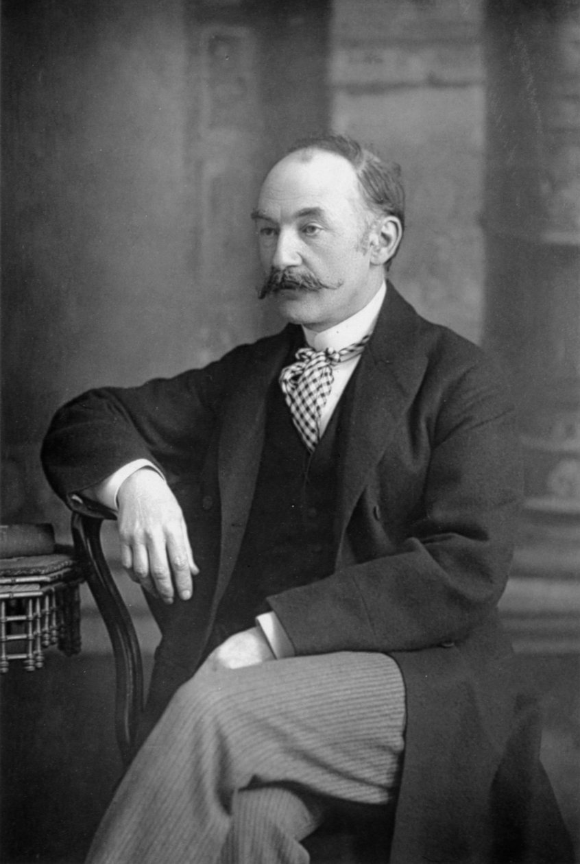 Thomas Hardy, angielski pisarz i poeta, ok. 1890 autorstwa William and Daniel Downey