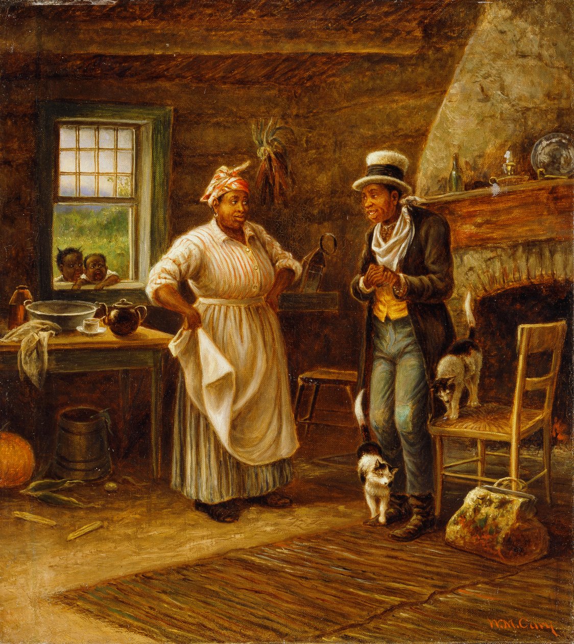 Ścigacz dywanów, autorstwa William de la Montagne Cary