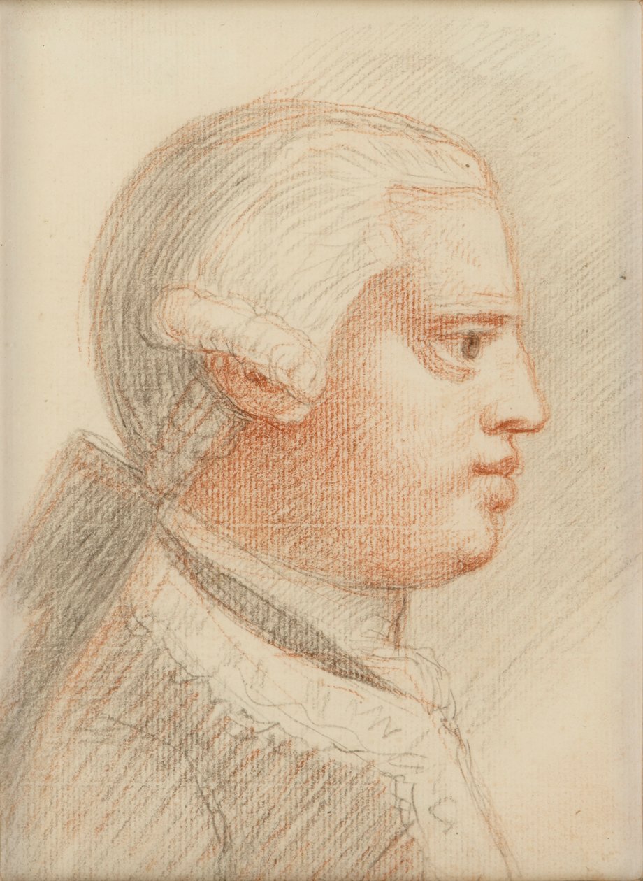Edward Augustus, książę Yorku, ok. 1761-7 (kreda na papierze) autorstwa William of Bath Hoare