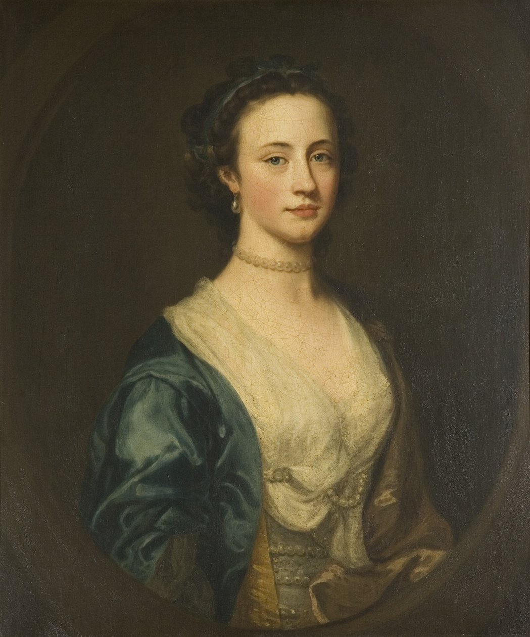 Portret panny Elizabeth Jesser (olej na płótnie) autorstwa William Hoare
