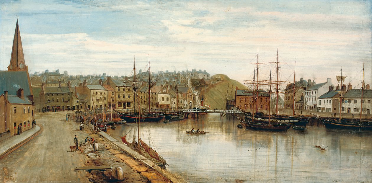 Stary Port, Maryport, 1896 autorstwa William of Maryport Mitchell