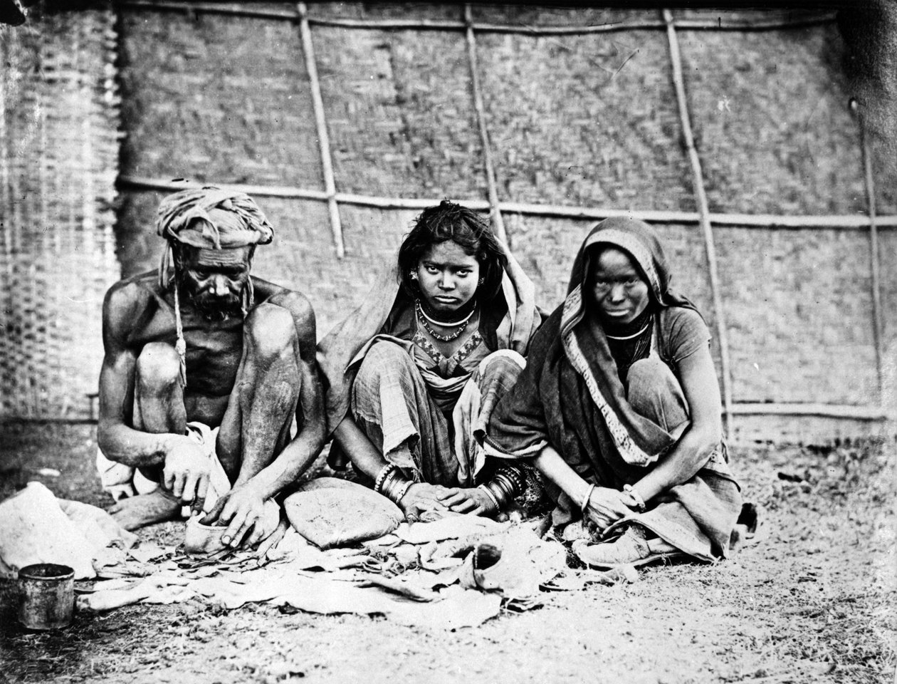 Chai Wallahs, z "Photographs of Indian Subjects" ok. 1860 r. autorstwa Willoughby Wallace Hooper