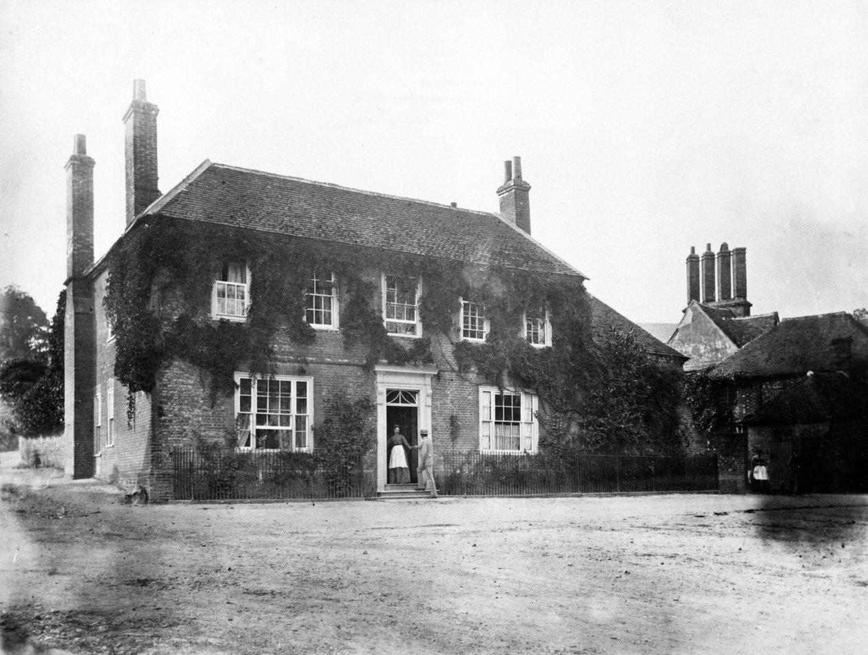 Wiąz Lodge, Streatley, c.1870s autorstwa Willoughby Wallace Hooper
