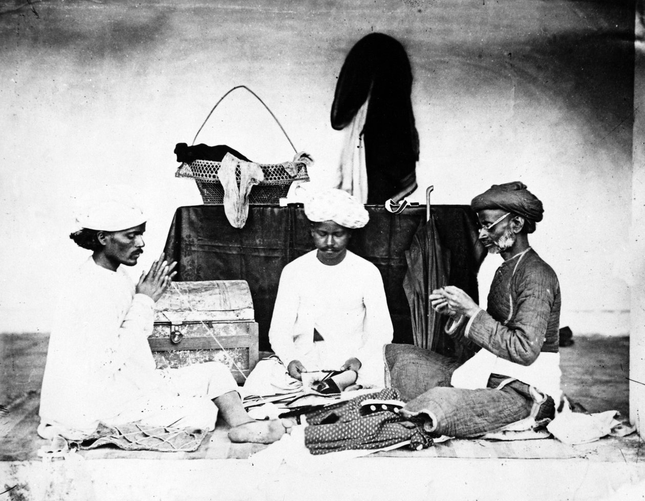 Krawcy, ok. 1870 autorstwa Willoughby Wallace Hooper