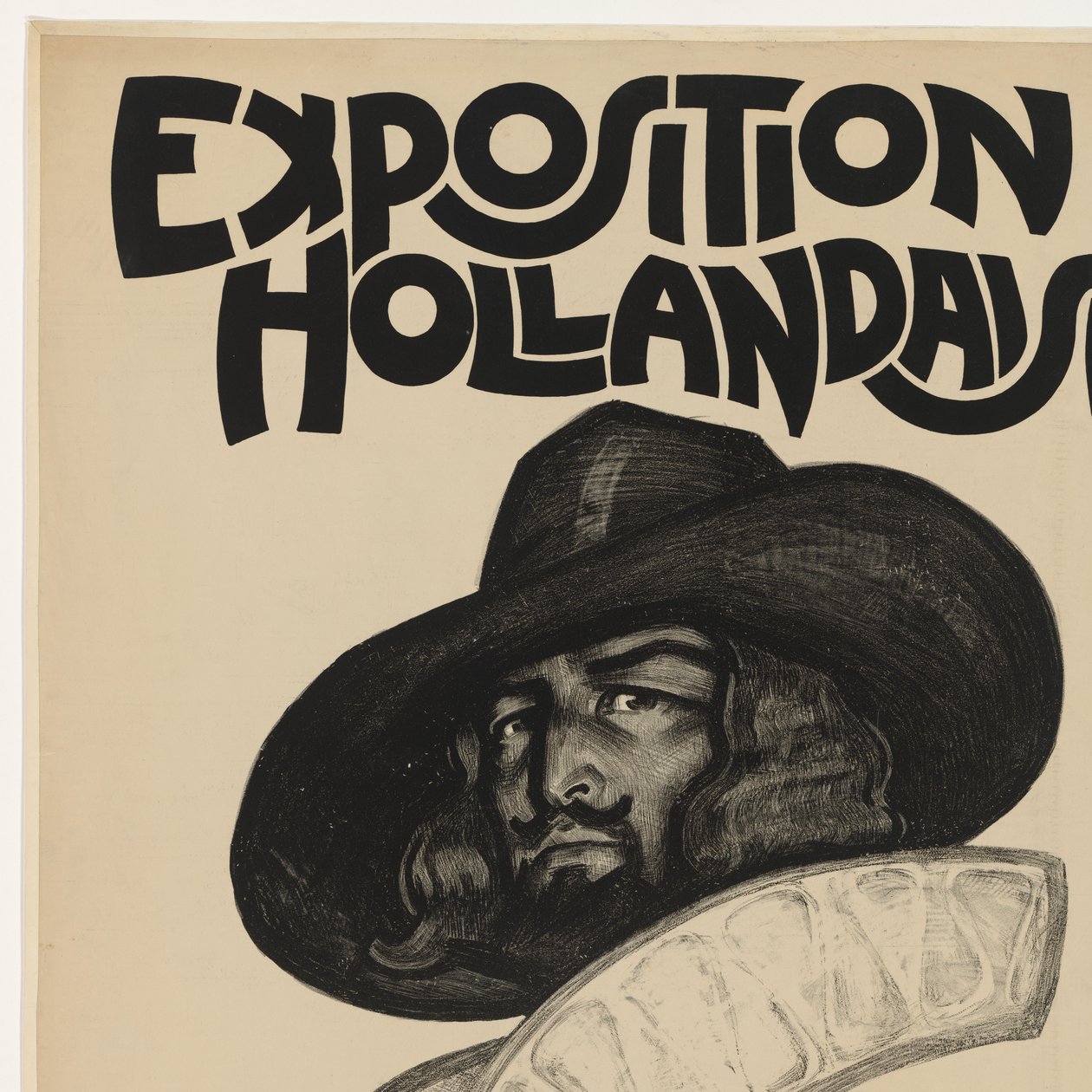 Plakat do Wystawy Hollandaise w Paryżu, 1921 Wystawa Hollandaise (tytuł na obiekcie) autorstwa Willy Sluiter