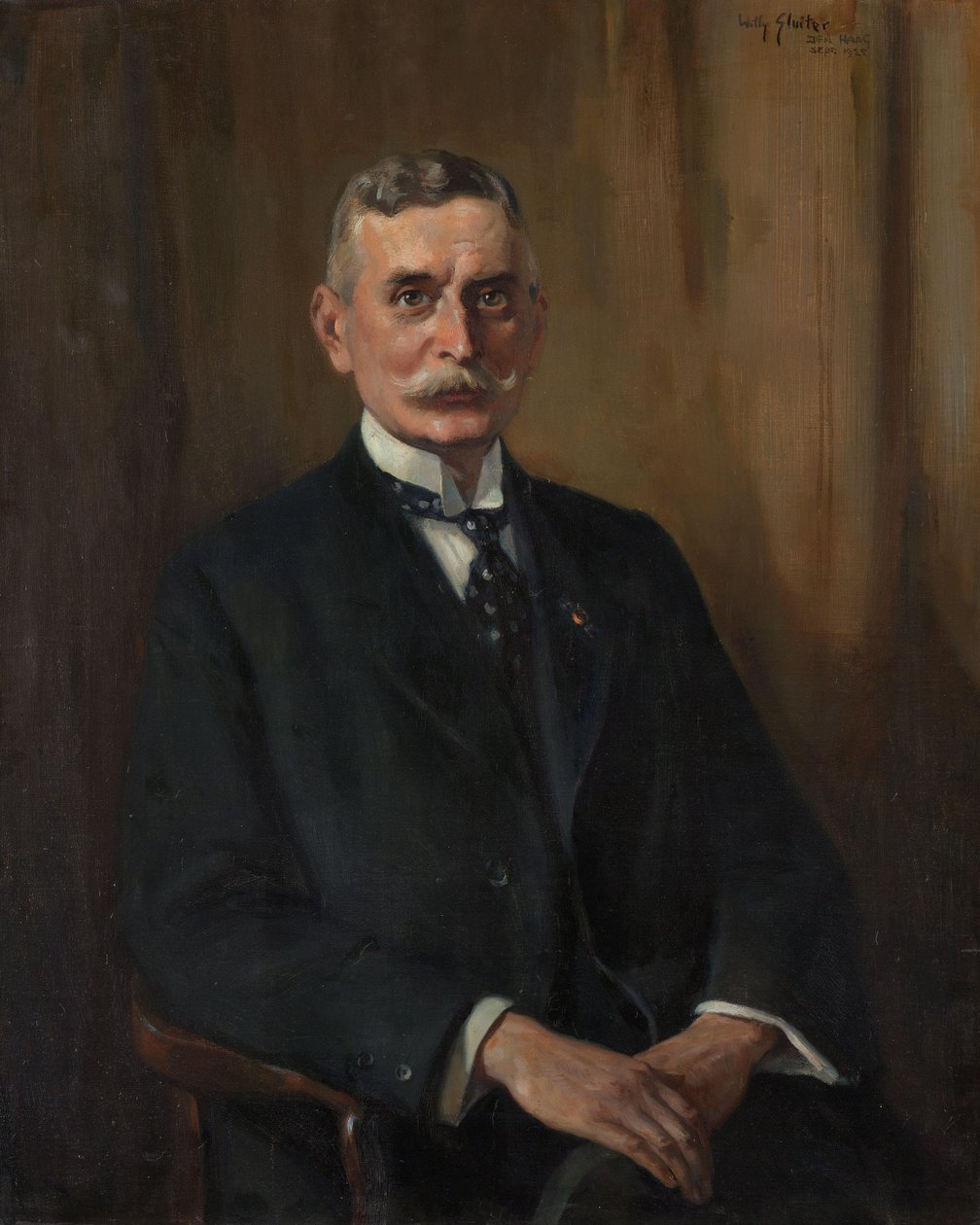Jacob Christiaan Koningsberger (1867-1951). Przewodniczący Rady Ludowej (1918-19) autorstwa Willy Sluiter