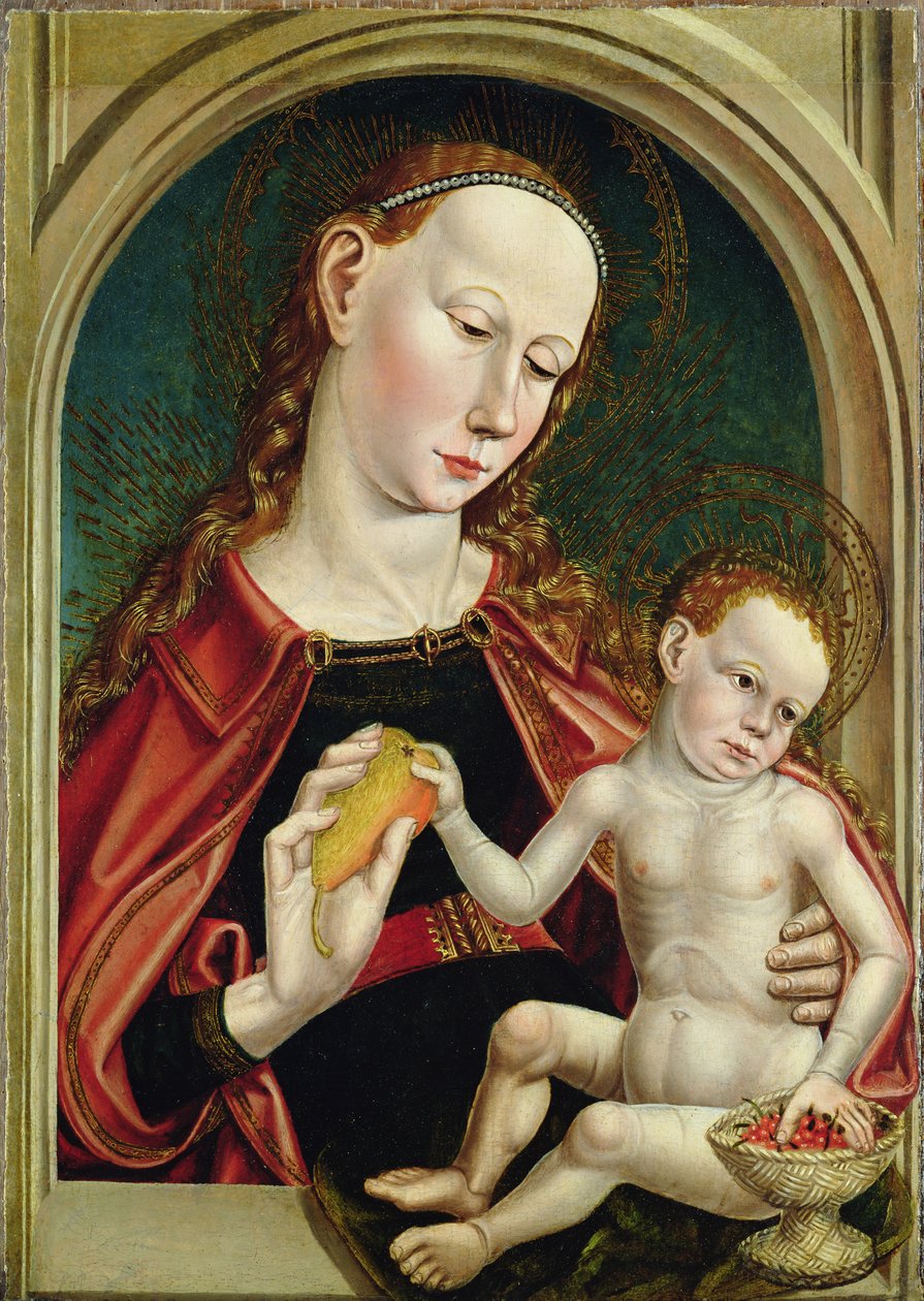 Maryja i Dzieciątko Chrystus, 1510 autorstwa Wilm Dedecke