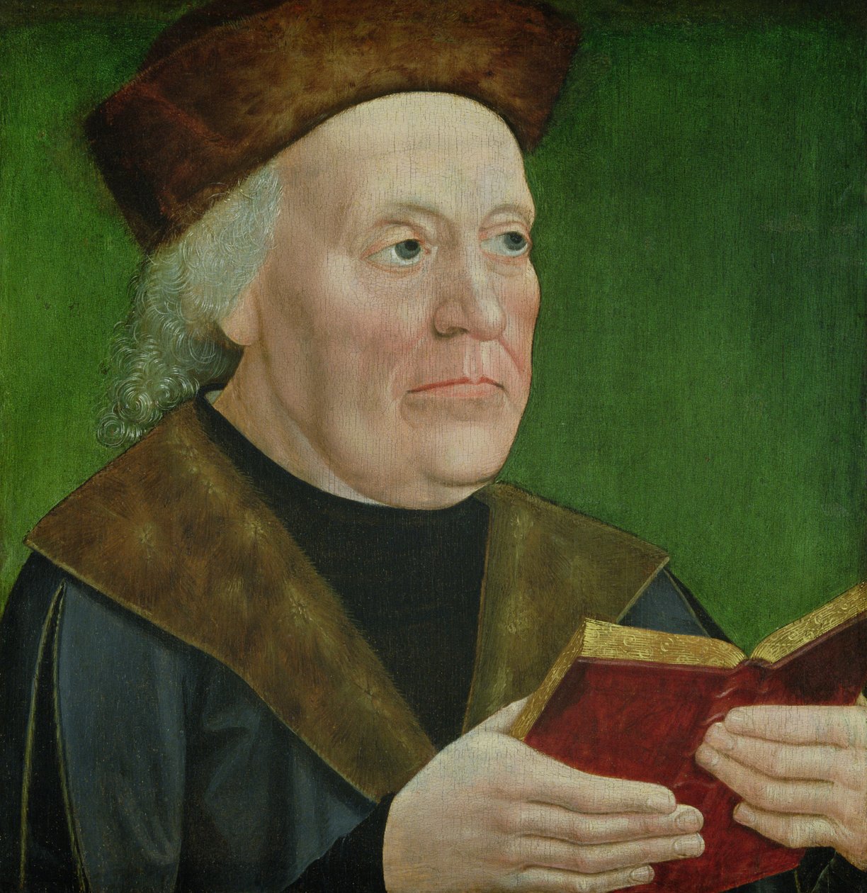 Burmistrz Hermann Langenbeck, ok. 1515 (olej na desce dębowej) autorstwa Wilm Dedecke
