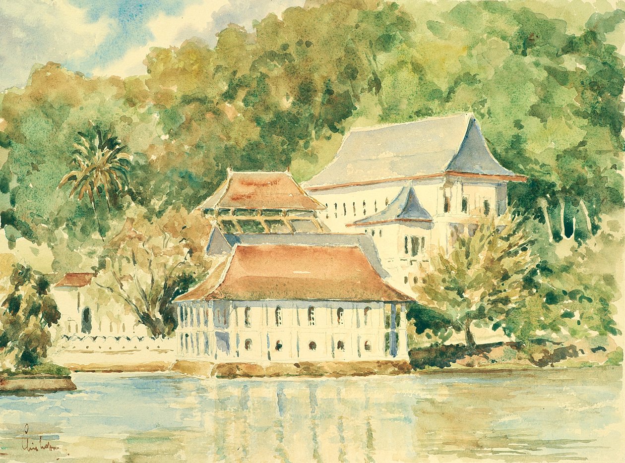 719 Świątynia Zęba, Kandy autorstwa Wilson Clive