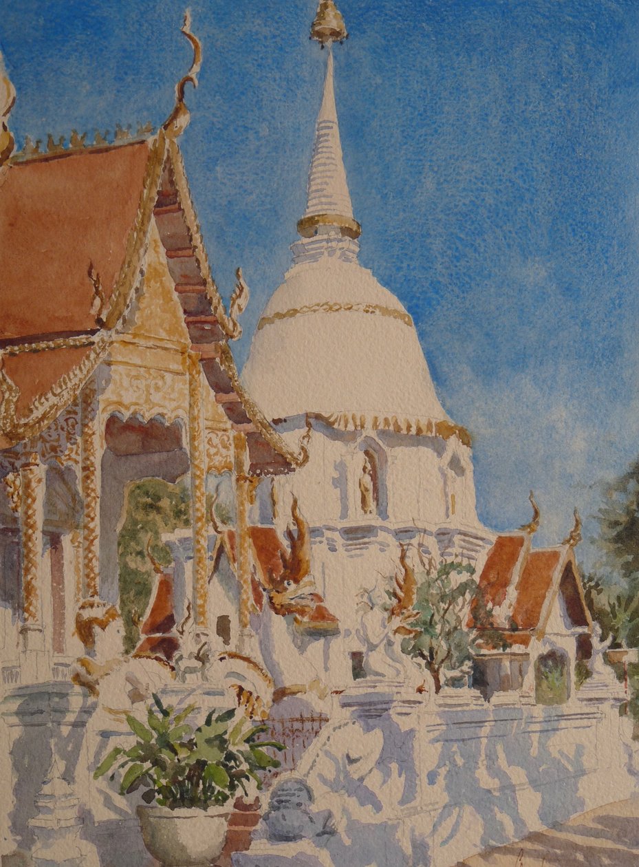 873 Wat Pa Darapirom, Chiang Mai autorstwa Wilson Clive