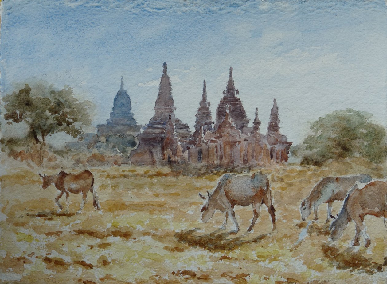 900 Z Laymyethna, Bagan autorstwa Wilson Clive