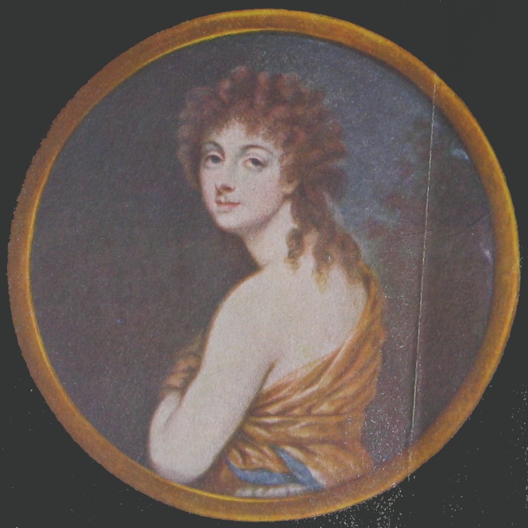 Miniature of Rozalia Lubomirska née Chodkiewicz. autorstwa Wincenty de Lesseur