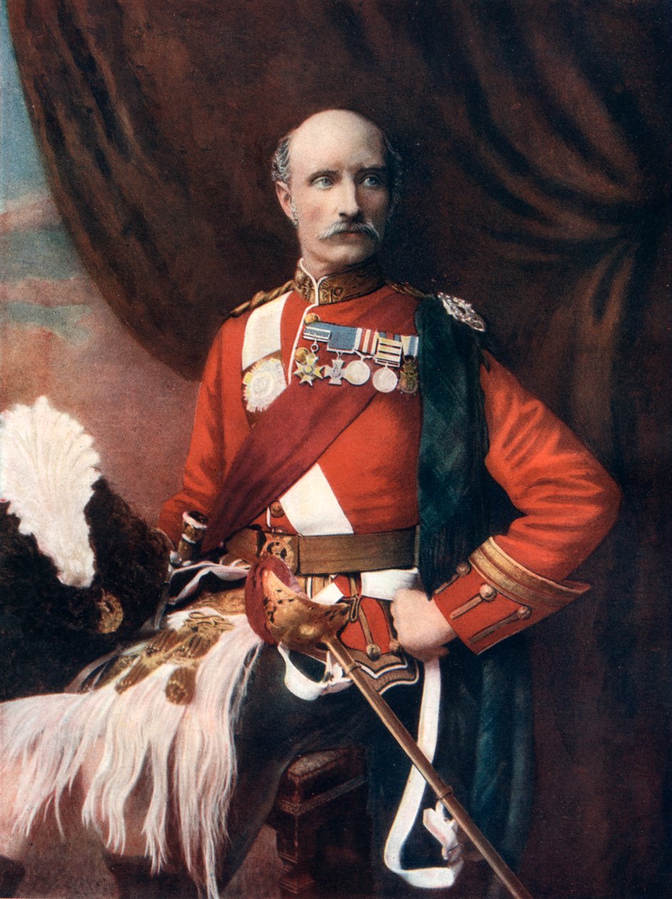 Sir George Stuart White, generał armii brytyjskiej, 1902 r autorstwa Window and Grove