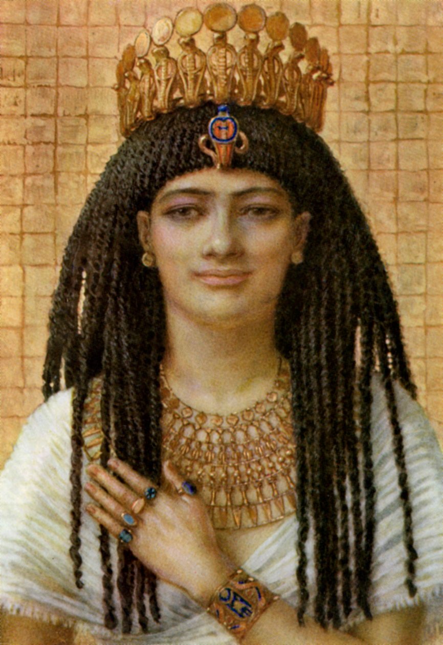 Mutnezemt, starożytna egipska królowa z XVIII dynastii, XIV-XIII wiek pne 1926. autorstwa Winifred Mabel Brunton