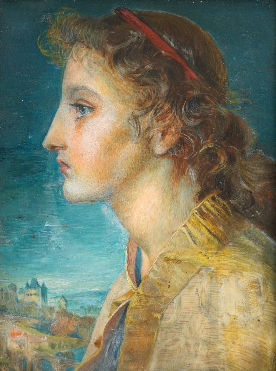 Oriana (akwarela i bodykolor na kartonie) autorstwa Winifred Sandys