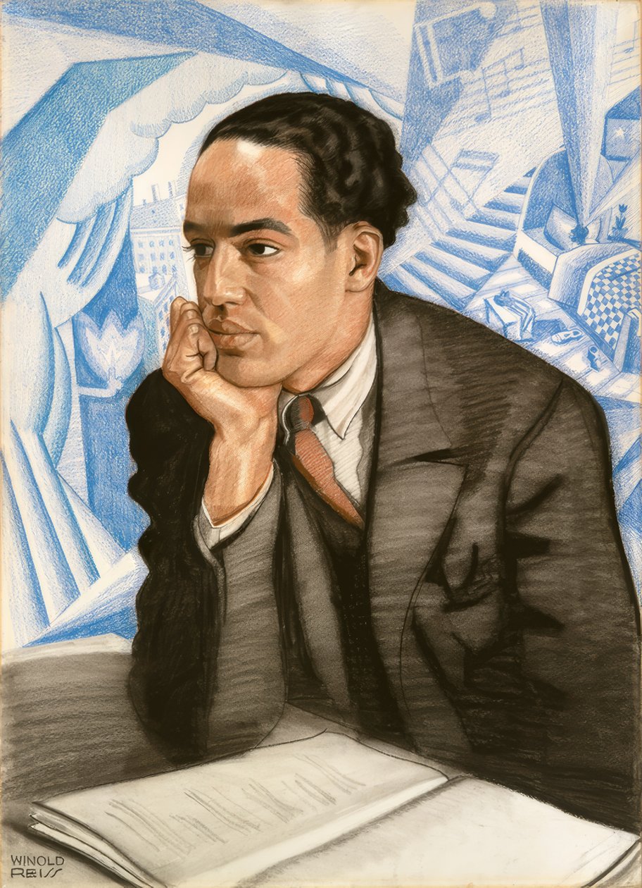 Langston Hughes autorstwa Winold Reiss