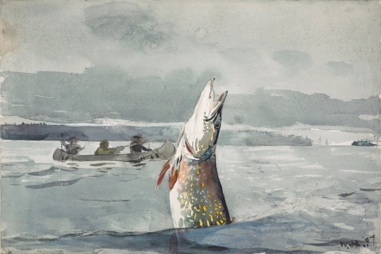 Jezioro Św. Jana autorstwa Winslow Homer