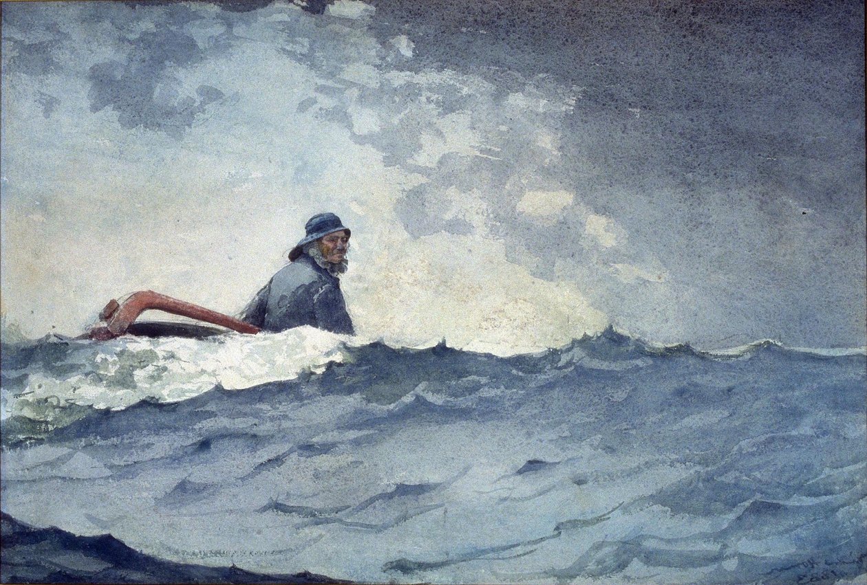 Fala oceanu autorstwa Winslow Homer