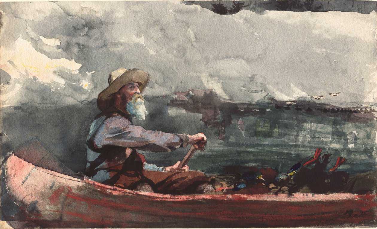 Przewodnik po Adirondack autorstwa Winslow Homer