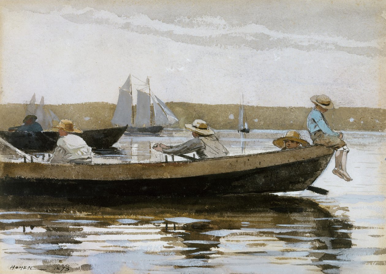 Chłopcy w Dory autorstwa Winslow Homer