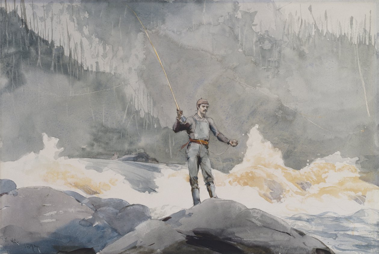 Odlew, 1897 autorstwa Winslow Homer