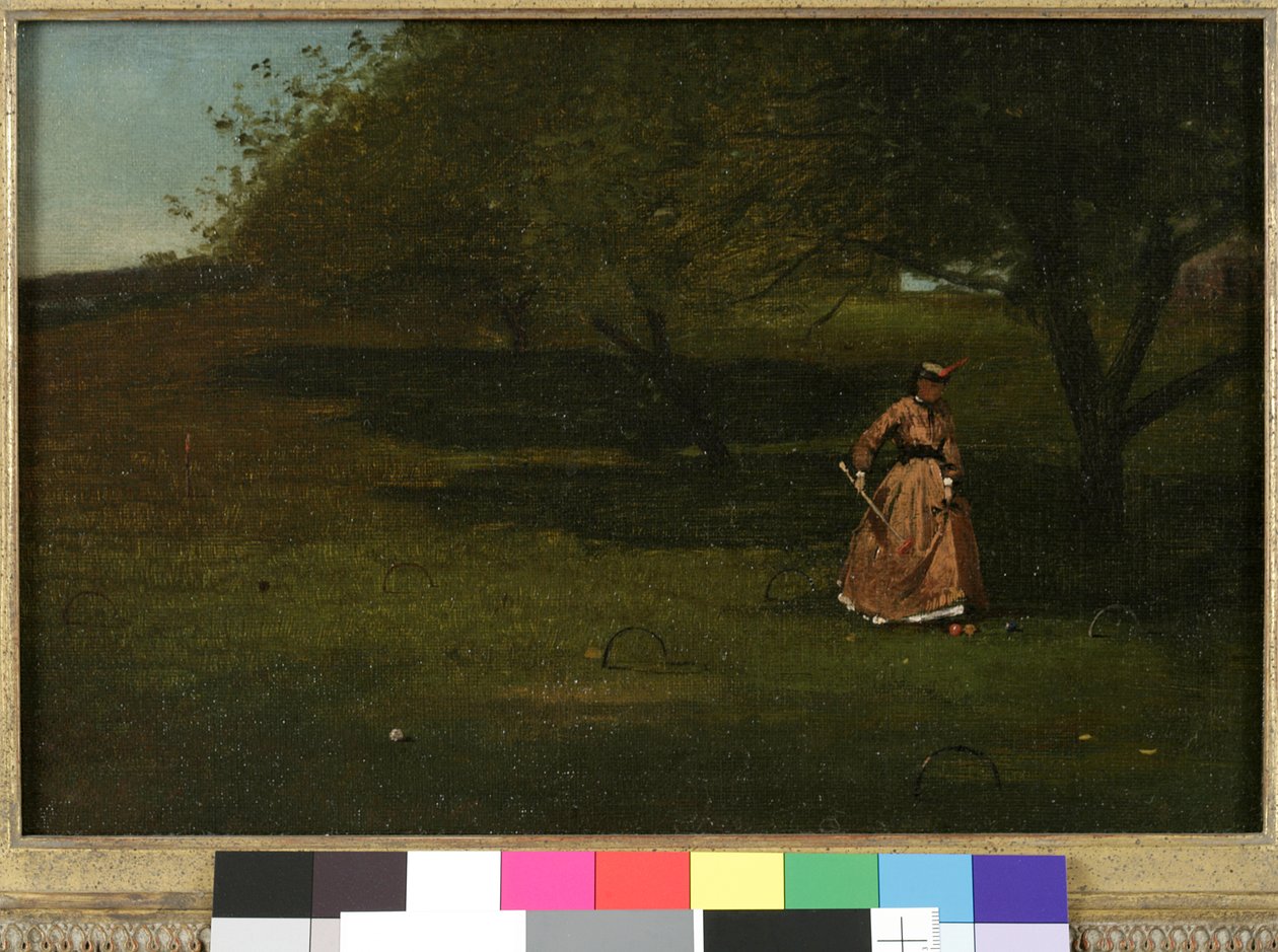 Gracz w krokieta autorstwa Winslow Homer