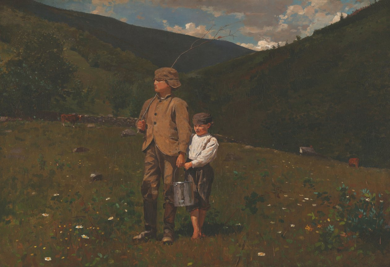 Przekraczanie pastwisk autorstwa Winslow Homer