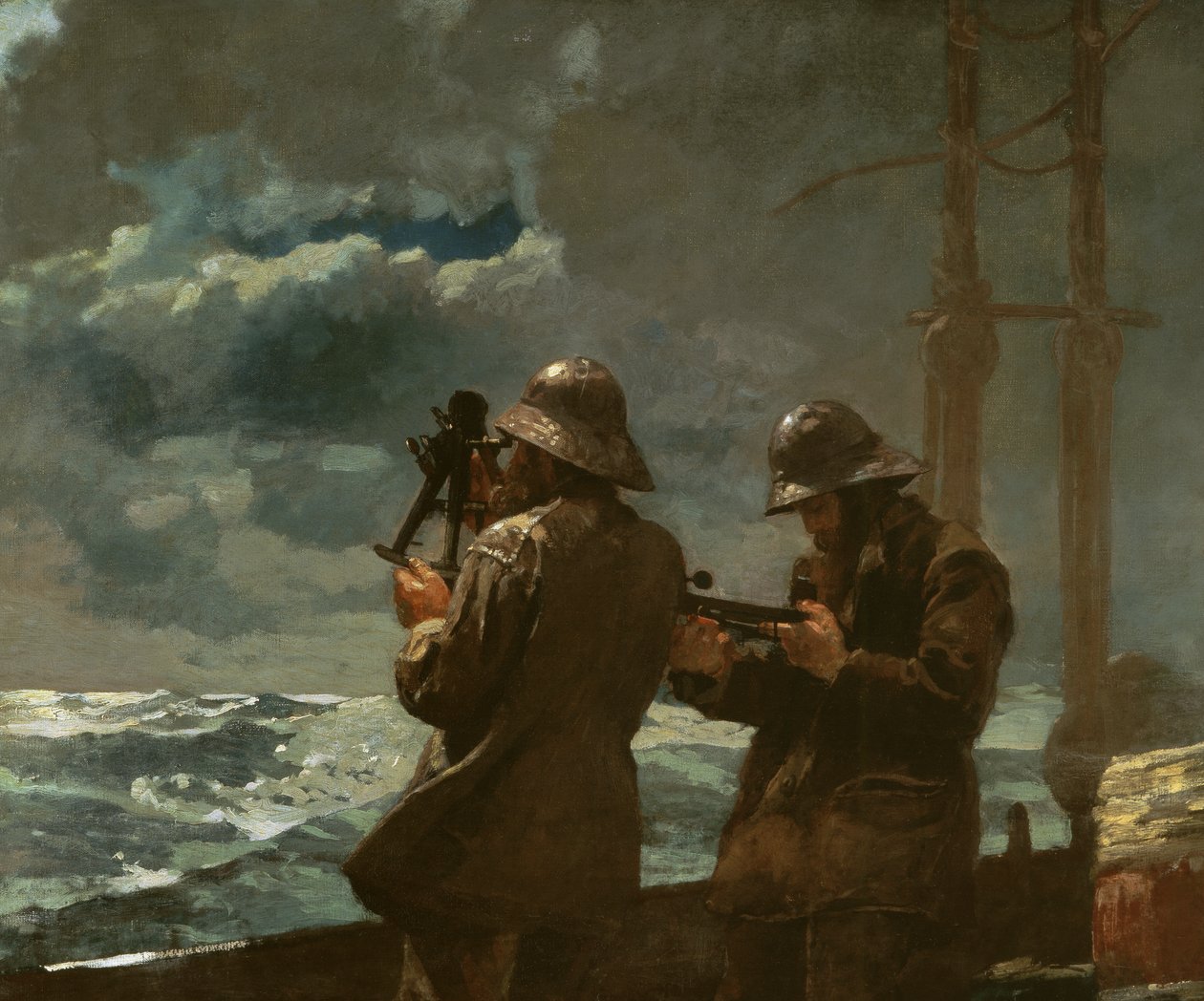 Osiem dzwonów, 1886 autorstwa Winslow Homer