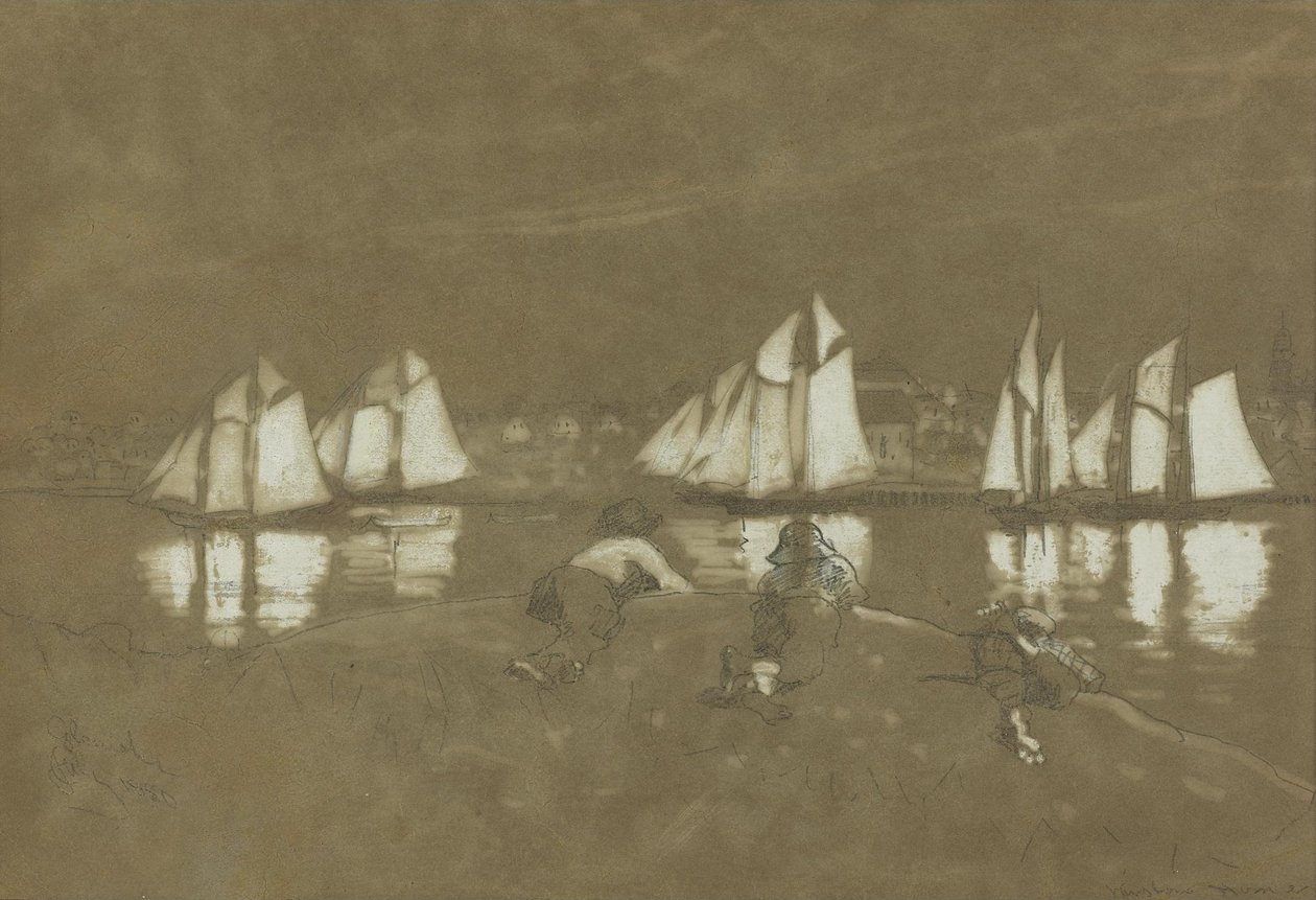Port w Gloucester autorstwa Winslow Homer