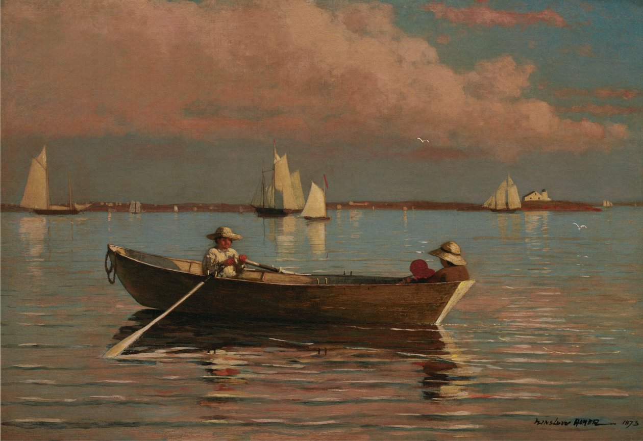Port w Gloucester autorstwa Winslow Homer