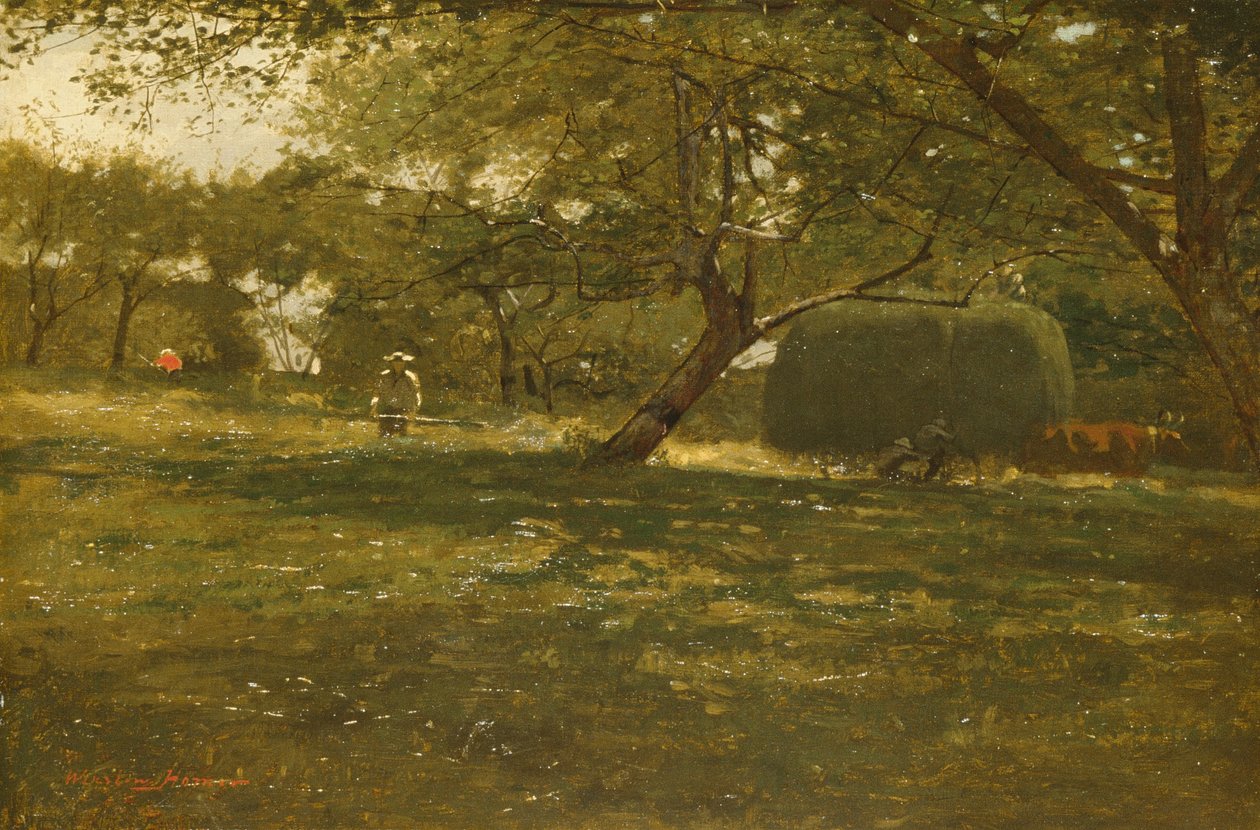 Scena żniwa, c.1873 autorstwa Winslow Homer