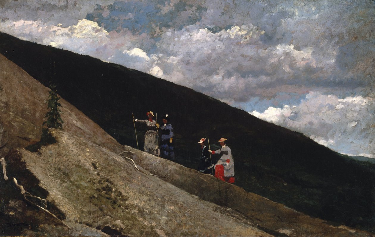 W górach autorstwa Winslow Homer