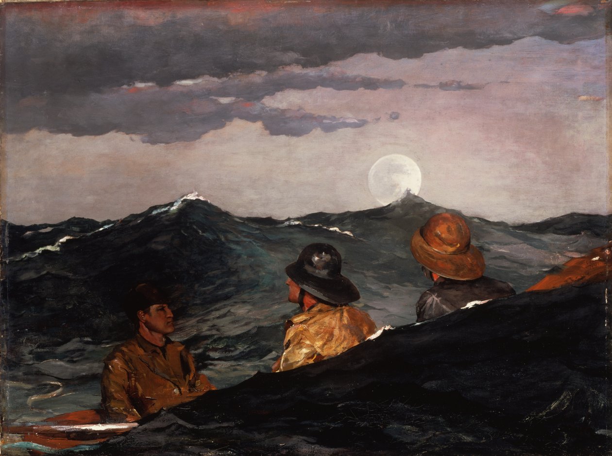 Całowanie Księżyca, 1904 autorstwa Winslow Homer