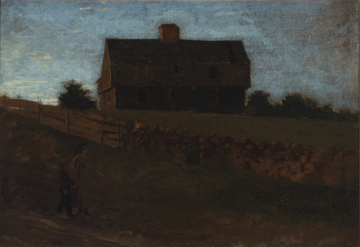 Garnizonowy dom Roberta Junkinsa, York, Maine autorstwa Winslow Homer
