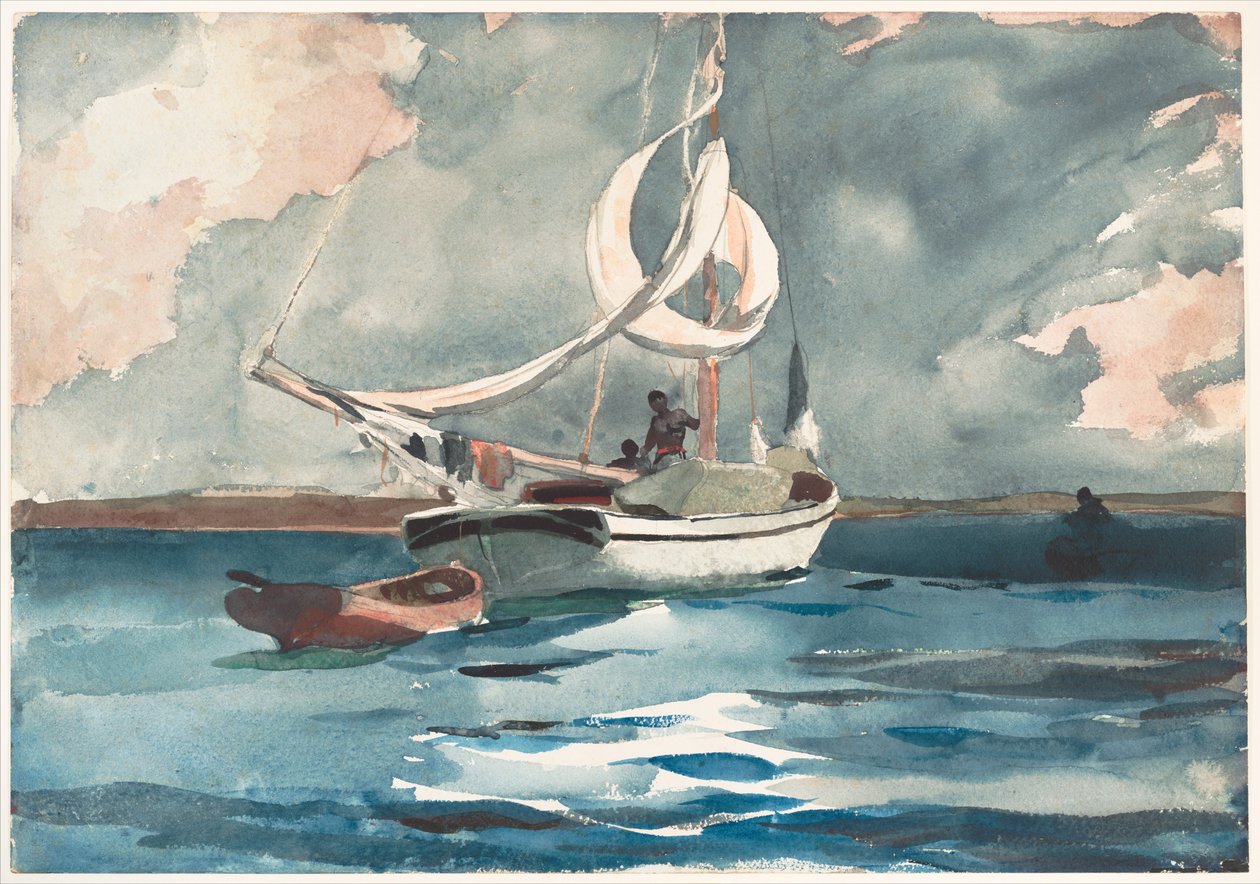 Rozbiórka, Nassau, 1899 autorstwa Winslow Homer