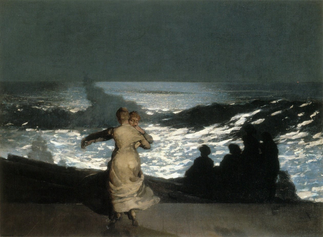 Letnia noc autorstwa Winslow Homer