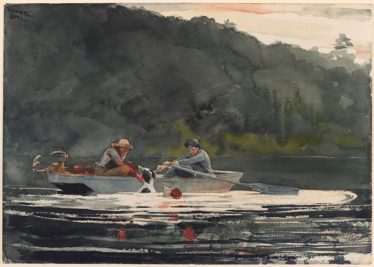 Koniec polowania autorstwa Winslow Homer