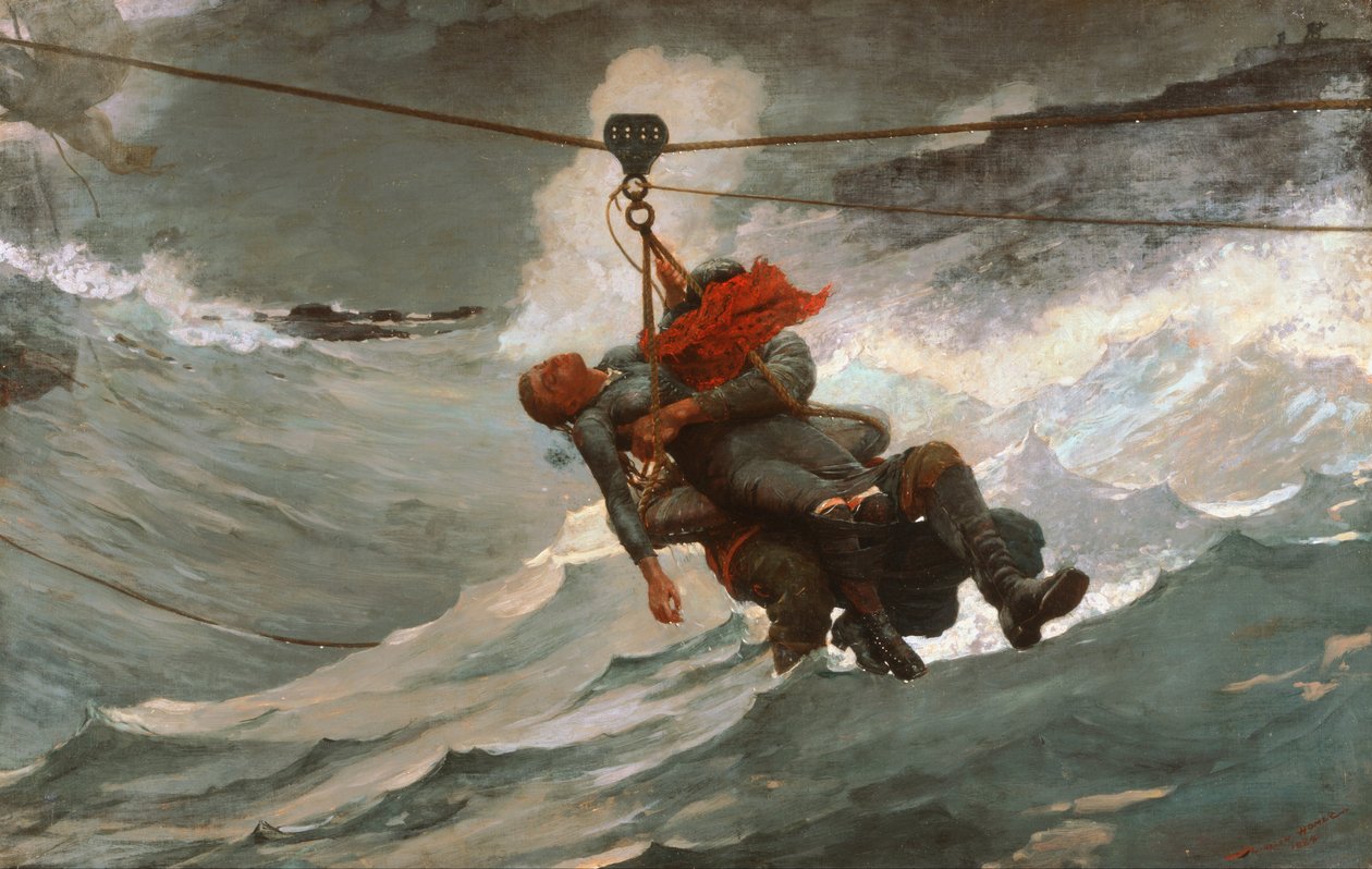Linia życia autorstwa Winslow Homer