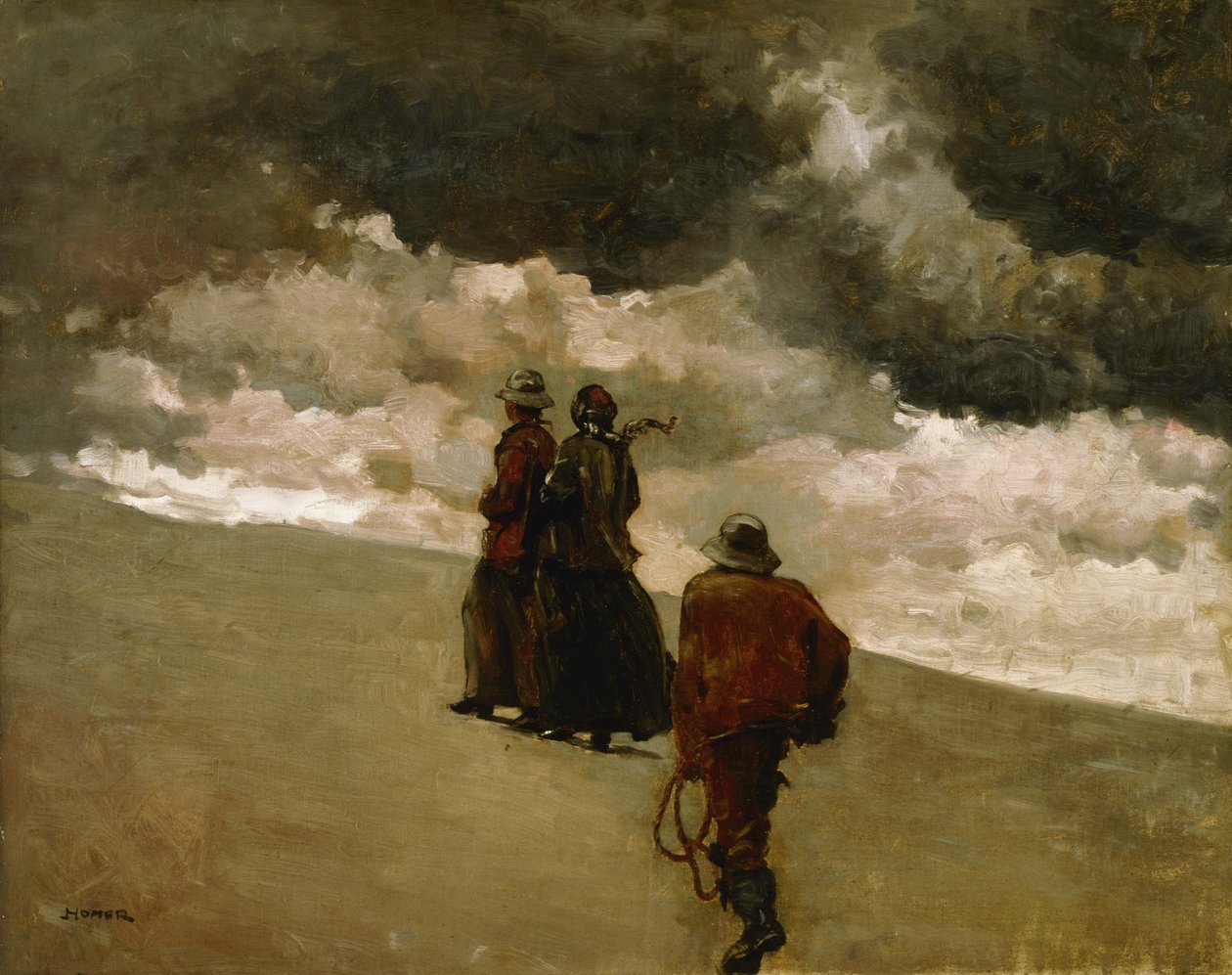 Na ratunek autorstwa Winslow Homer